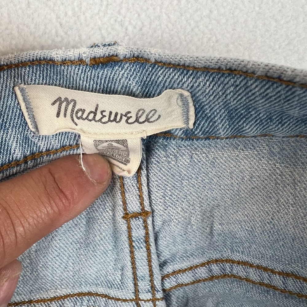 Madewell High Rise Slim Boyjean Womens 26 Jeans Light Wash Denim Everyday - Picture 3 of 13